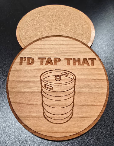 I'd Tap That Coaster Sets