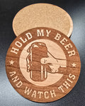 Hold My Beer Coaster Sets
