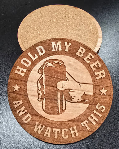 Hold My Beer Coaster Sets