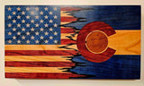 Colorado United Flag 10-1/4"×18-7/8"
