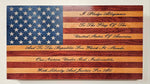 Pledge of Allegiance Flag 10-1/4"×18-7/8"