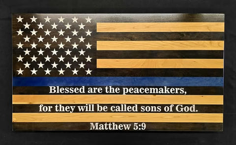 19"×34"x2" Blue Line Peacekeepers