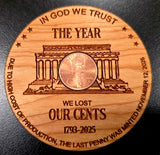 💸 WE LOST OUR CENTS MAGNET (2 pack)