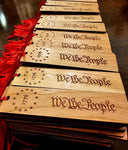 We The People Constitution Bookmark Set