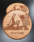 The Trump Fight Coaster set (4)
