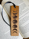 Nature Themed Hardwood Engraved Bookmark Set