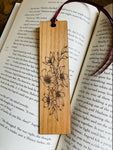 Nature Themed Hardwood Engraved Bookmark Set