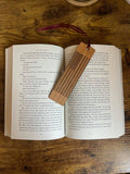 Patriot's Hardwood Engraved Bookmark Set