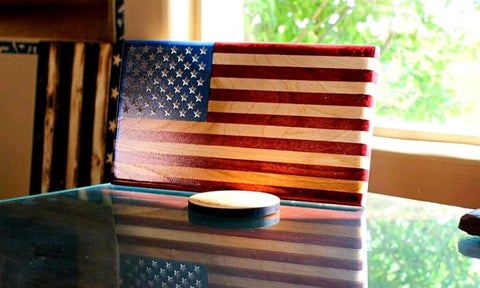 Desktop American Flag - ”Young Glory”