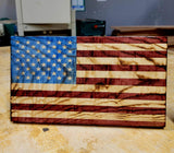 Charred Desktop American Flag - ”Young Glory”