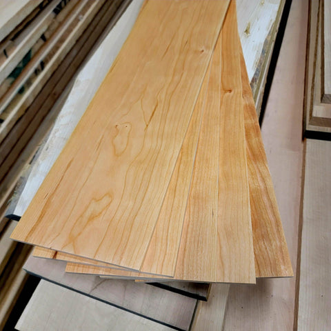Solid Cherry Hardwood Blanks for Laser Work (5 Pack)