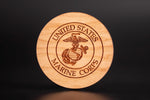 Military Branch Coasters - Variety Pack - Set of 5