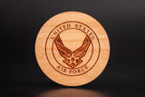 Military Branch Coasters - Variety Pack - Set of 5