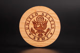 Military Branch Coasters - Variety Pack - Set of 5