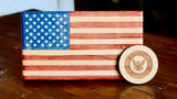 Charred Desktop American Flag - ”Young Glory”