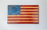 Engraved Betsy Ross Flag