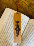 Nature Themed Hardwood Engraved Bookmark Set