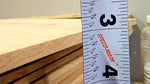 Solid Alder Hardwood Blanks for Laser Work (5 Pack)