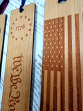 Patriot's Hardwood Engraved Bookmark