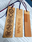 Patriot's Hardwood Engraved Bookmark Set